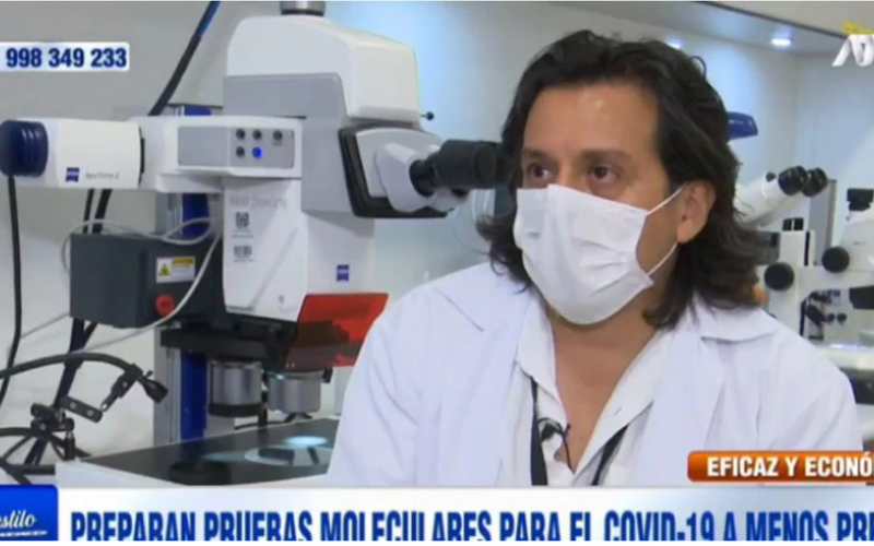 Cientificos peruanos preparan pruebas moleculares que dan resultados en 20 minutos y que costarían 10 soles