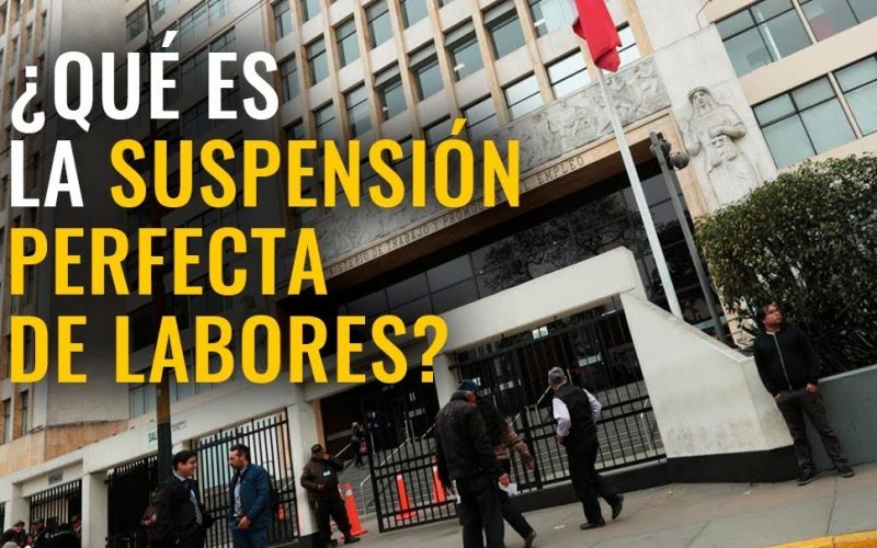 Profesor de PUCP explica de manera sencilla la suspensión perfecta de labores [Vídeo]